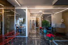 Interni dell'agenzia BCC Fano di Bellocchi