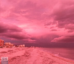 Buongiorno rosa a Marzocca - Foto Barbara Gaboardi