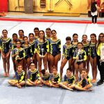 Atlete della Ginnastica Artistica Cesanella a Fermo