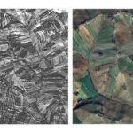 Foto aeree del 1955 e del 2024 sulle colline senigalliesi