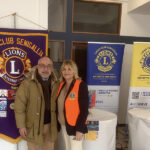 Il Presidente del Consiglio Comunale Massimo Bello con la Presidente del Lions Club di Senigallia Simonetta Pelliccia