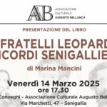 Presentazione libro di Marina Mancini "I fratelli Leopardi, ricordi senigalliesi"