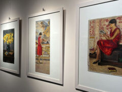 Inaugurata la mostra di Nori De' Nobili a Forte dei Marmi