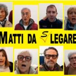 Locandina dello spettacolo "Matti da slegare"