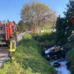 Incidente a Trecastelli: intervento dei Vigili del Fuoco