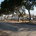 Area dove sorgeva l'ex-distributore IP in via Rossini