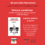 Da Iobook lettura condivisa e integrale del libro "Istruzioni per diventare fascisti"