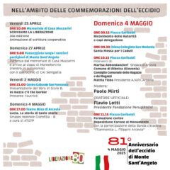 Arcevia: iniziative per la Liberazione