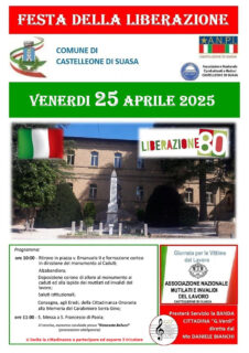 Celebrazioni 2025 per la Liberazione a Castelleone di Suasa