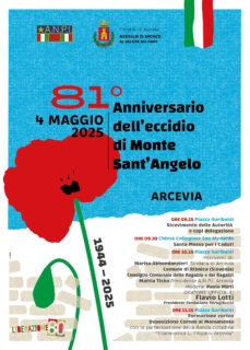 Commemorazione 81° anniversario dell'Eccidio di Monte Sant'Angelo ad Arcevia