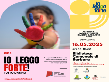 "Io Leggo Forte! Tutto l'anno KIDS" a Barbara