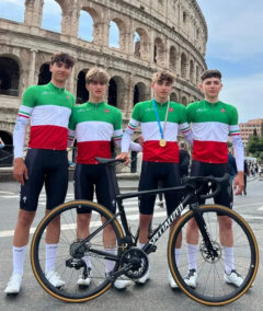 Petrucci - Zero24, quartetto tricolore cronosquadre