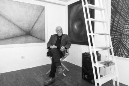 Pico Romagnoli e la mostra Vertigine - Foto Marco Mandolini