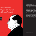 Copertina del libro di Marco Severini: "Il figlio del popolo Alberto Zavatti"