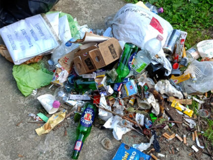 Danneggiamenti e sporcizia al Parco delle Fonti di Corinaldo