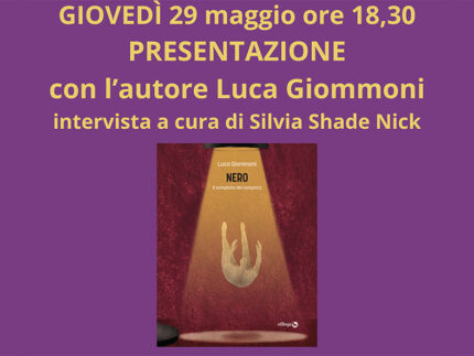 Presentazione libro "Nero. Il complotto dei complotti"