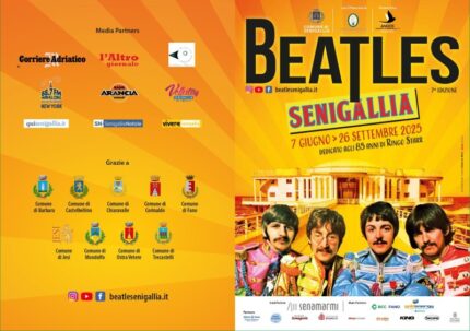 BeatleSenigallia 2025 - Depliant copertina
