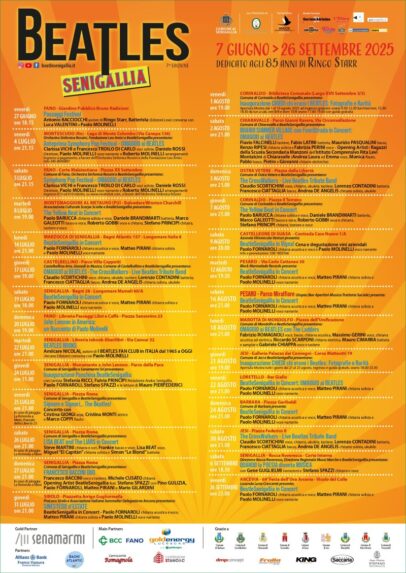 BeatleSenigallia 2025 - Depliant interno programma
