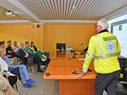 Presentazione nuovo tablet di ultima generazione in dotazione alle ambulanze del 118 di Macerata