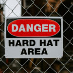 Danger - Hard hat area