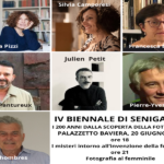IV Biennale di Senigallia, i protagonisti di venerdì 20 giugno