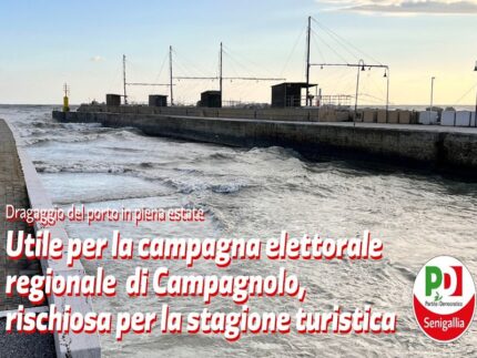 PD Senigallia sul dragaggio del porto
