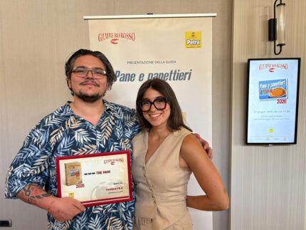 Tre Pani a Pandefrà nella Guida Pane & Panettieri d'Italia 2026 del Gambero Rosso