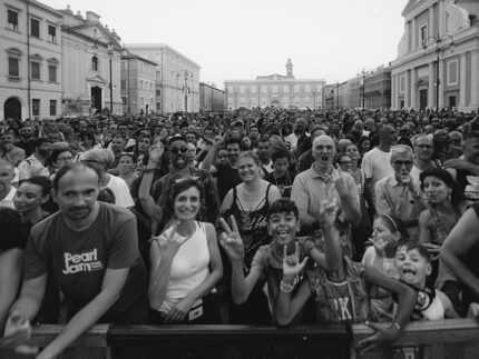 Pubblico al concerto degli Skunk Anansie a Senigallia - Foto Simone Luchetti