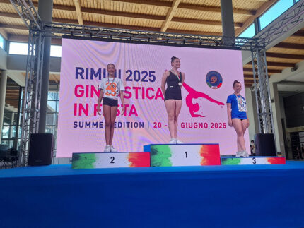 Ginnastica ritmica: Polisportiva Senigallia alla fase nazionale Silver 2025 di Rimini