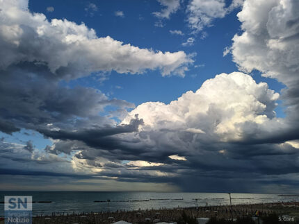 Tra nuvole e mare - Foto Silvia Conti
