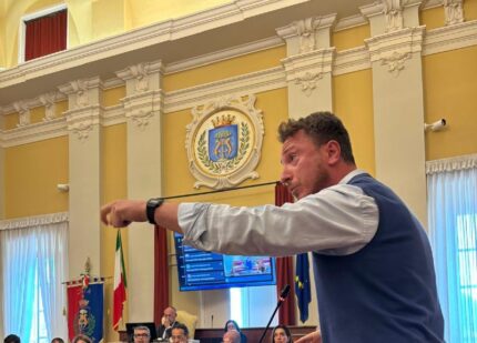 Dario Romano in Consiglio Comunale