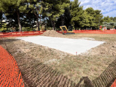 Costruzione nuova area fitness Parco della Pace