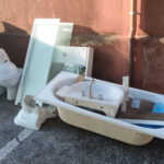 Rifiuti abbandonati a Trecastelli