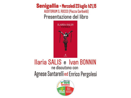 Ilaria Salis presenta a Senigallia il libro Vipera