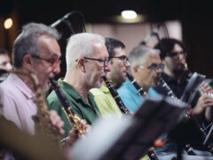 Orchestra di fiati Insieme per gli Altri in Piazza Roma - Foto Simone Luchetti Orchestra di fiati Insieme per gli Altri in Piazza Roma - Foto Simone Luchetti
