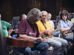 Orchestra di fiati Insieme per gli Altri in Piazza Roma - Foto Simone Luchetti Orchestra di fiati Insieme per gli Altri in Piazza Roma - Foto Simone Luchetti