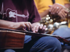 Orchestra di fiati Insieme per gli Altri in Piazza Roma - Foto Simone Luchetti Orchestra di fiati Insieme per gli Altri in Piazza Roma - Foto Simone Luchetti