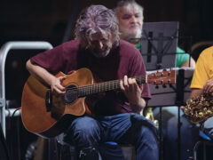 Orchestra di fiati Insieme per gli Altri in Piazza Roma - Foto Simone Luchetti Orchestra di fiati Insieme per gli Altri in Piazza Roma - Foto Simone Luchetti