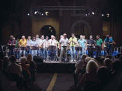 Orchestra di fiati Insieme per gli Altri in Piazza Roma - Foto Simone Luchetti Orchestra di fiati Insieme per gli Altri in Piazza Roma - Foto Simone Luchetti