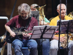 Orchestra di fiati Insieme per gli Altri in Piazza Roma - Foto Simone Luchetti Orchestra di fiati Insieme per gli Altri in Piazza Roma - Foto Simone Luchetti