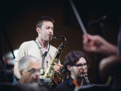 Orchestra di fiati Insieme per gli Altri in Piazza Roma - Foto Simone Luchetti Orchestra di fiati Insieme per gli Altri in Piazza Roma - Foto Simone Luchetti
