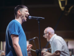 Orchestra di fiati Insieme per gli Altri in Piazza Roma - Foto Simone Luchetti Orchestra di fiati Insieme per gli Altri in Piazza Roma - Foto Simone Luchetti
