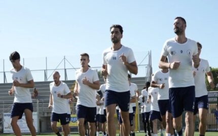 Allenamento Vigor Senigallia, preparazione 2025/202