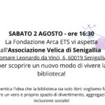 Collaborazione tra Fondazione ARCA e Associazione Velica Senigallia
