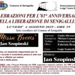 Liberazione di Senigallia - celebrazioni del 4 agosto 2025