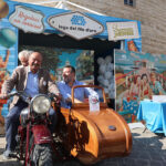 Il Vice Presidente del Consiglio Matteo Salvini insieme al Presidente della Lega del Filo d'Oro Rossano Bartoli. Foto di Guido Calamosca