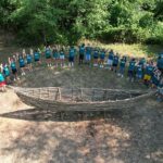 Installazione dell'artista Giorgio Vazza