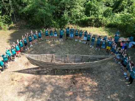 Installazione dell'artista Giorgio Vazza