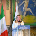 Giorgia Meloni ad Ancona