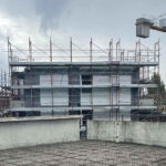 Cantiere edile in via Verdi